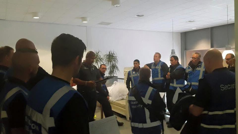 Decretorium beveiliging